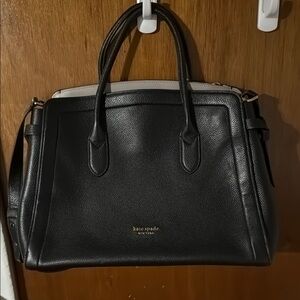 Kate Spade Black Satchel with Elegant Design